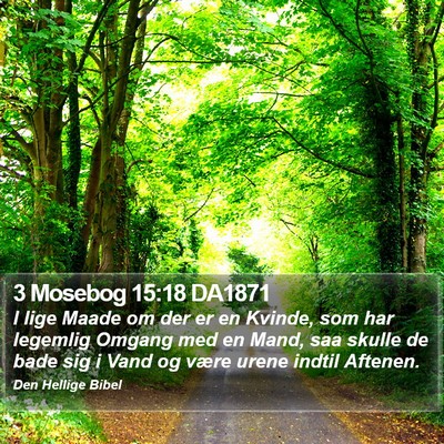 3 Mosebog 15:18 DA1871 Bible Verse Image