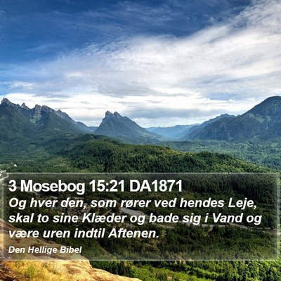 3 Mosebog 15:21 DA1871 Bible Verse Image