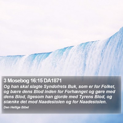 3 Mosebog 16:15 DA1871 Bible Verse Image