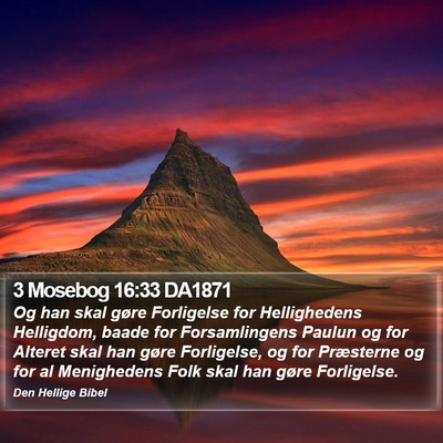3 Mosebog 16:33 DA1871 Bible Verse Image