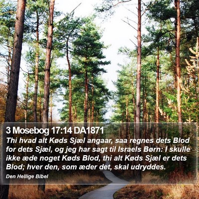 3 Mosebog 17:14 DA1871 Bible Verse Image