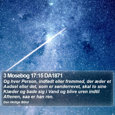3 Mosebog 17:15 DA1871 Bible Verse Image