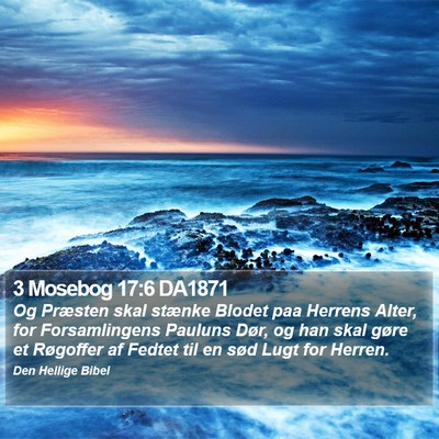 3 Mosebog 17:6 DA1871 Bible Verse Image