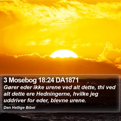 3 Mosebog 18:24 DA1871 Bible Verse Image