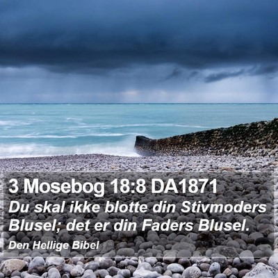 3 Mosebog 18:8 DA1871 Bible Verse Image
