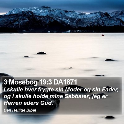 3 Mosebog 19:3 DA1871 Bible Verse Image