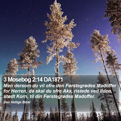 3 Mosebog 2:14 DA1871 Bible Verse Image