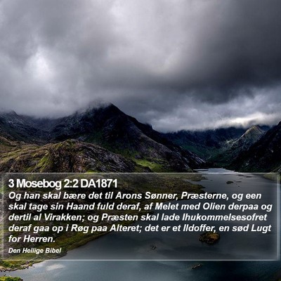 3 Mosebog 2:2 DA1871 Bible Verse Image