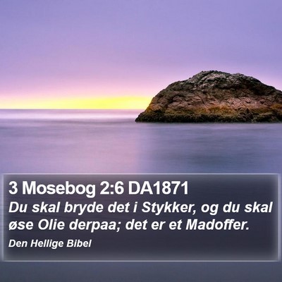 3 Mosebog 2:6 DA1871 Bible Verse Image