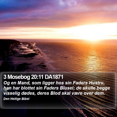 3 Mosebog 20:11 DA1871 Bible Verse Image