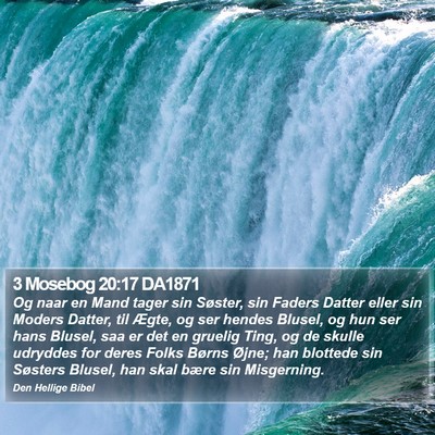 3 Mosebog 20:17 DA1871 Bible Verse Image