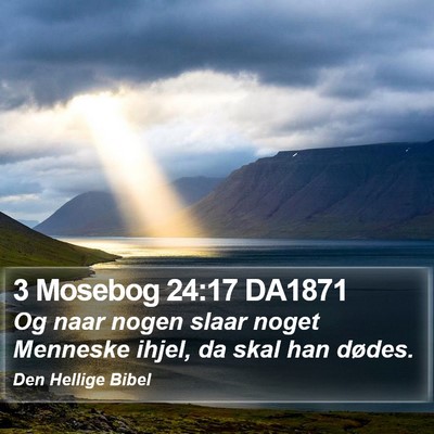 3 Mosebog 24:17 DA1871 Bible Verse Image