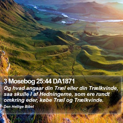 3 Mosebog 25:44 DA1871 Bible Verse Image
