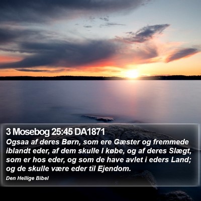 3 Mosebog 25:45 DA1871 Bible Verse Image