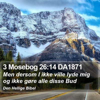 3 Mosebog 26:14 DA1871 Bible Verse Image