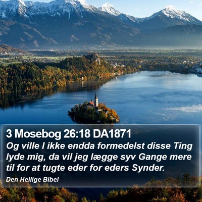 3 Mosebog 26:18 DA1871 Bible Verse Image