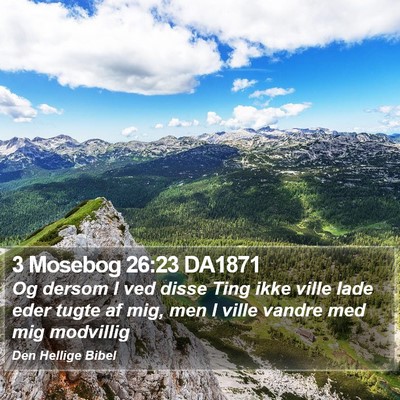 3 Mosebog 26:23 DA1871 Bible Verse Image