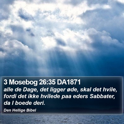 3 Mosebog 26:35 DA1871 Bible Verse Image