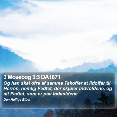 3 Mosebog 3:3 DA1871 Bible Verse Image