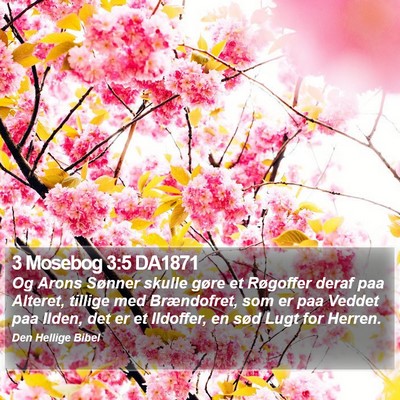 3 Mosebog 3:5 DA1871 Bible Verse Image