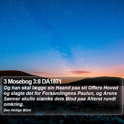 3 Mosebog 3:8 DA1871 Bible Verse Image