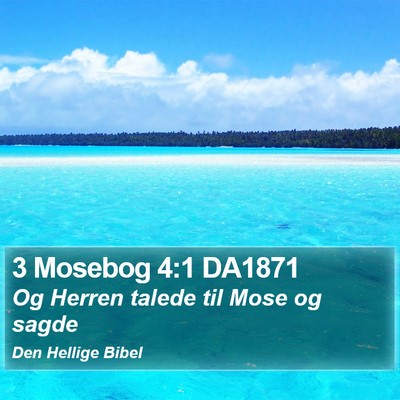 3 Mosebog 4:1 DA1871 Bible Verse Image