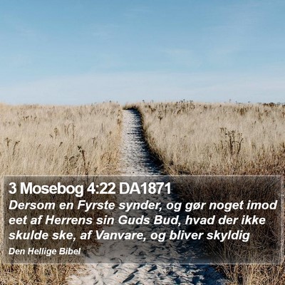 3 Mosebog 4:22 DA1871 Bible Verse Image