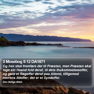 3 Mosebog 5:12 DA1871 Bible Verse Image