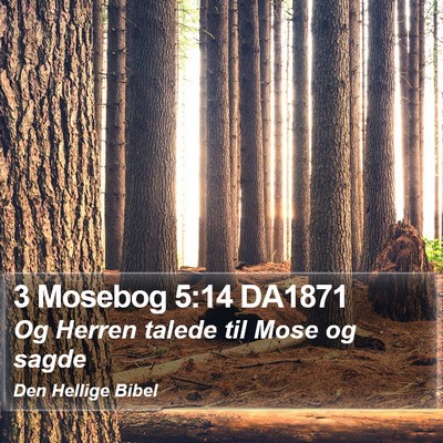 3 Mosebog 5:14 DA1871 Bible Verse Image