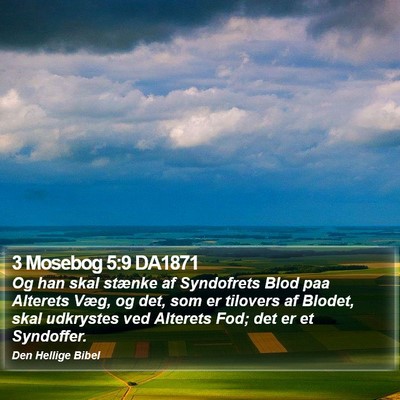 3 Mosebog 5:9 DA1871 Bible Verse Image
