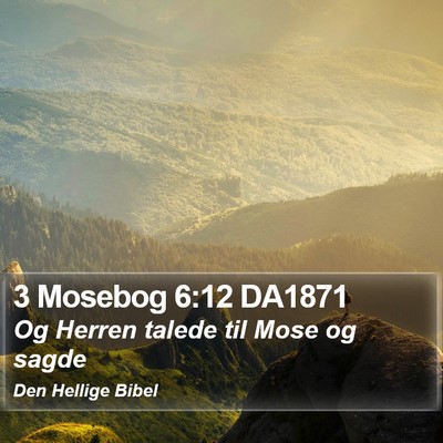3 Mosebog 6:12 DA1871 Bible Verse Image