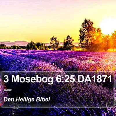 3 Mosebog 6:25 DA1871 Bible Verse Image