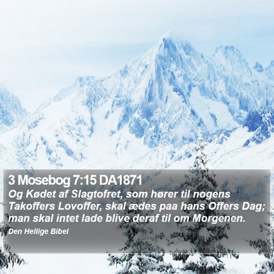 3 Mosebog 7:15 DA1871 Bible Verse Image