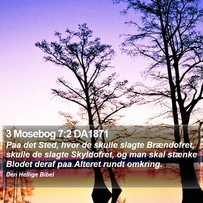 3 Mosebog 7:2 DA1871 Bible Verse Image