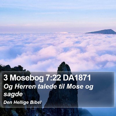 3 Mosebog 7:22 DA1871 Bible Verse Image