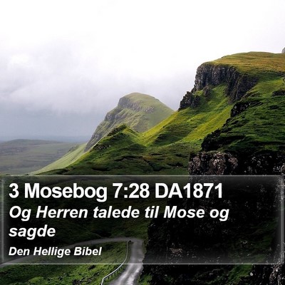 3 Mosebog 7:28 DA1871 Bible Verse Image