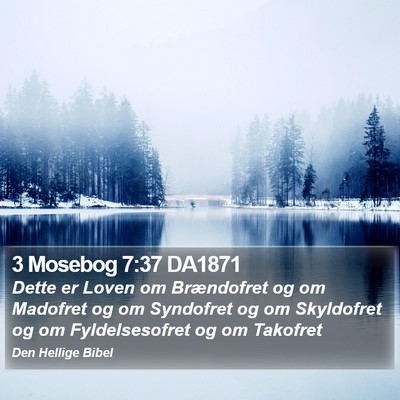 3 Mosebog 7:37 DA1871 Bible Verse Image