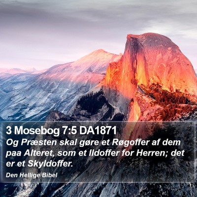 3 Mosebog 7:5 DA1871 Bible Verse Image