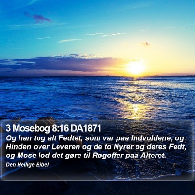 3 Mosebog 8:16 DA1871 Bible Verse Image