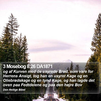 3 Mosebog 8:26 DA1871 Bible Verse Image