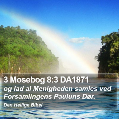 3 Mosebog 8:3 DA1871 Bible Verse Image