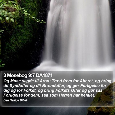 3 Mosebog 9:7 DA1871 Bible Verse Image