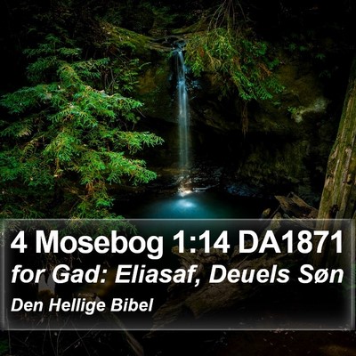 4 Mosebog 1:14 DA1871 Bible Verse Image