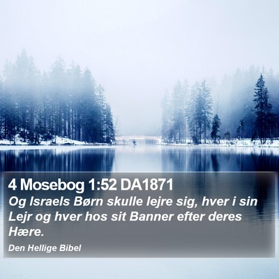 4 Mosebog 1:52 DA1871 Bible Verse Image