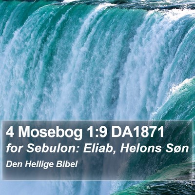 4 Mosebog 1:9 DA1871 Bible Verse Image