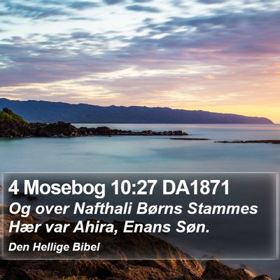 4 Mosebog 10:27 DA1871 Bible Verse Image