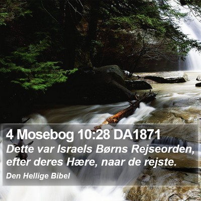4 Mosebog 10:28 DA1871 Bible Verse Image