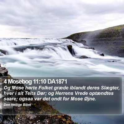 4 Mosebog 11:10 DA1871 Bible Verse Image