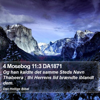 4 Mosebog 11:3 DA1871 Bible Verse Image