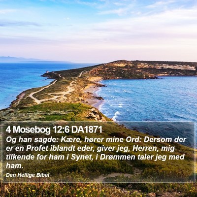 4 Mosebog 12:6 DA1871 Bible Verse Image